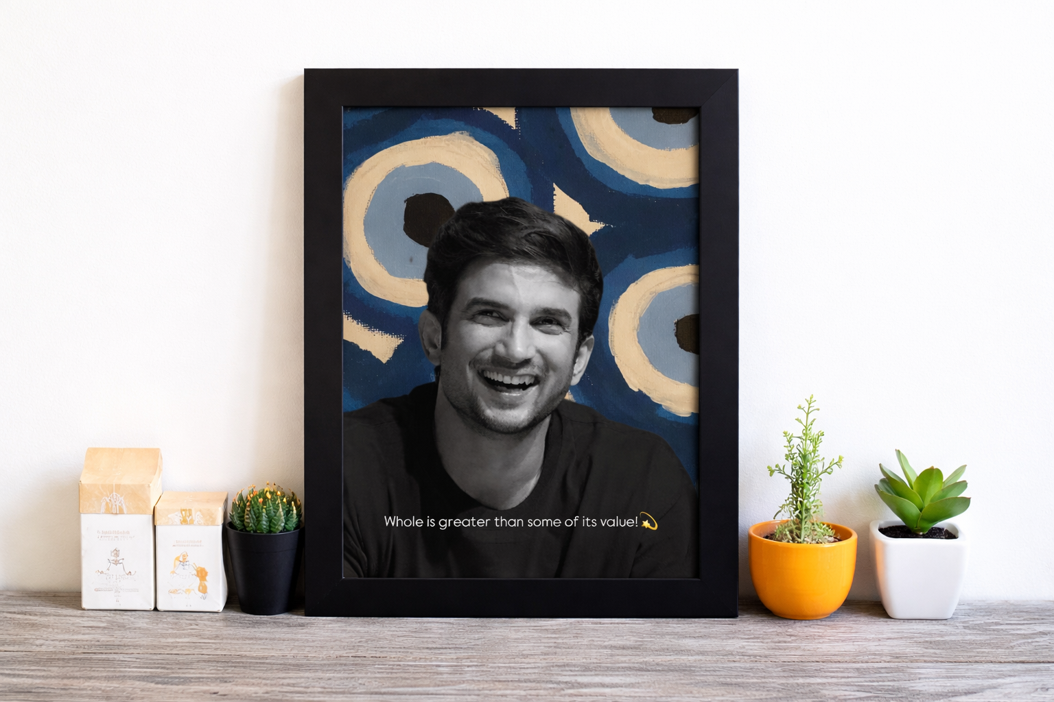 Sushant Special Edition Photo Frame – Premium Cold Print